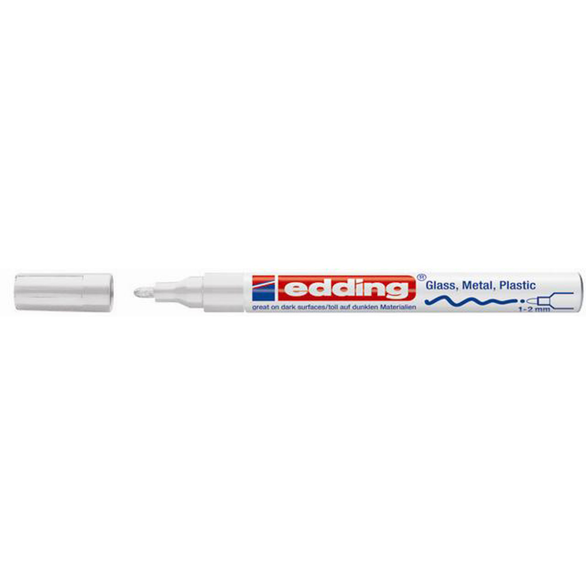 edding Lackmarker 751-CREA weiss